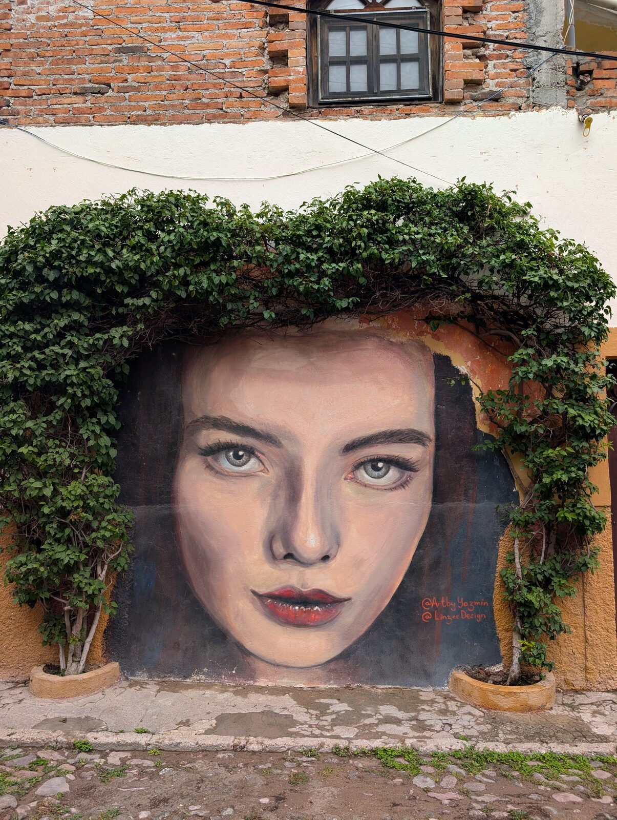 Green-eyed portrait