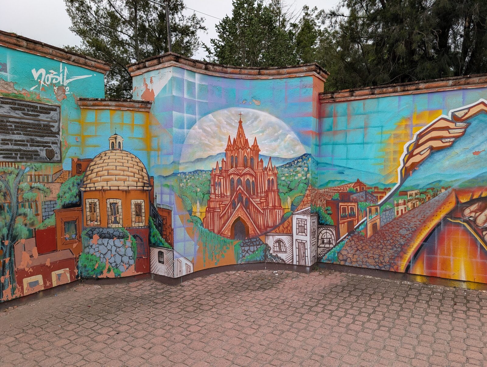 Parroquia and city vista