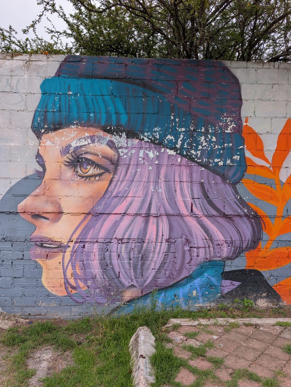 Woman in a beanie