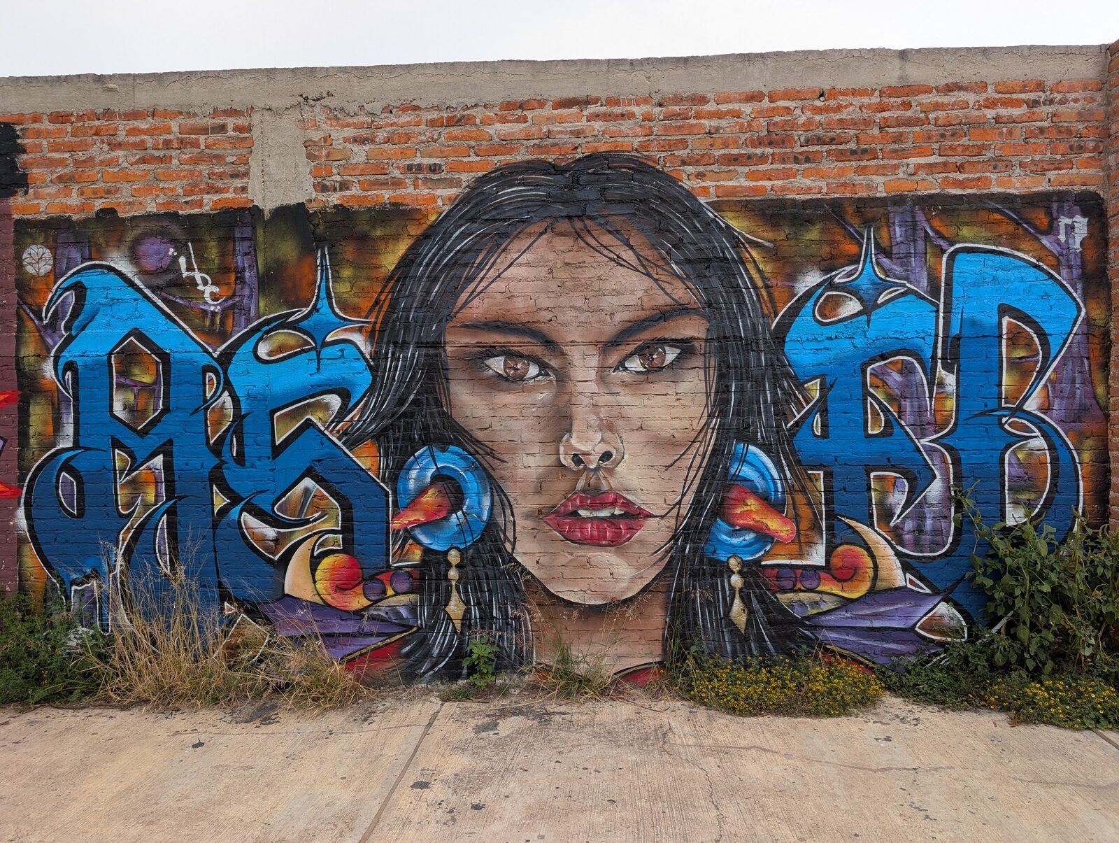 Long-haired woman