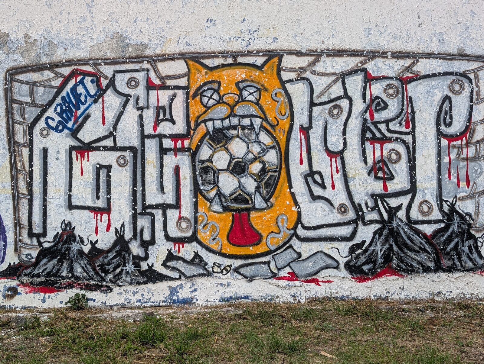 Goalkeeper cat piece