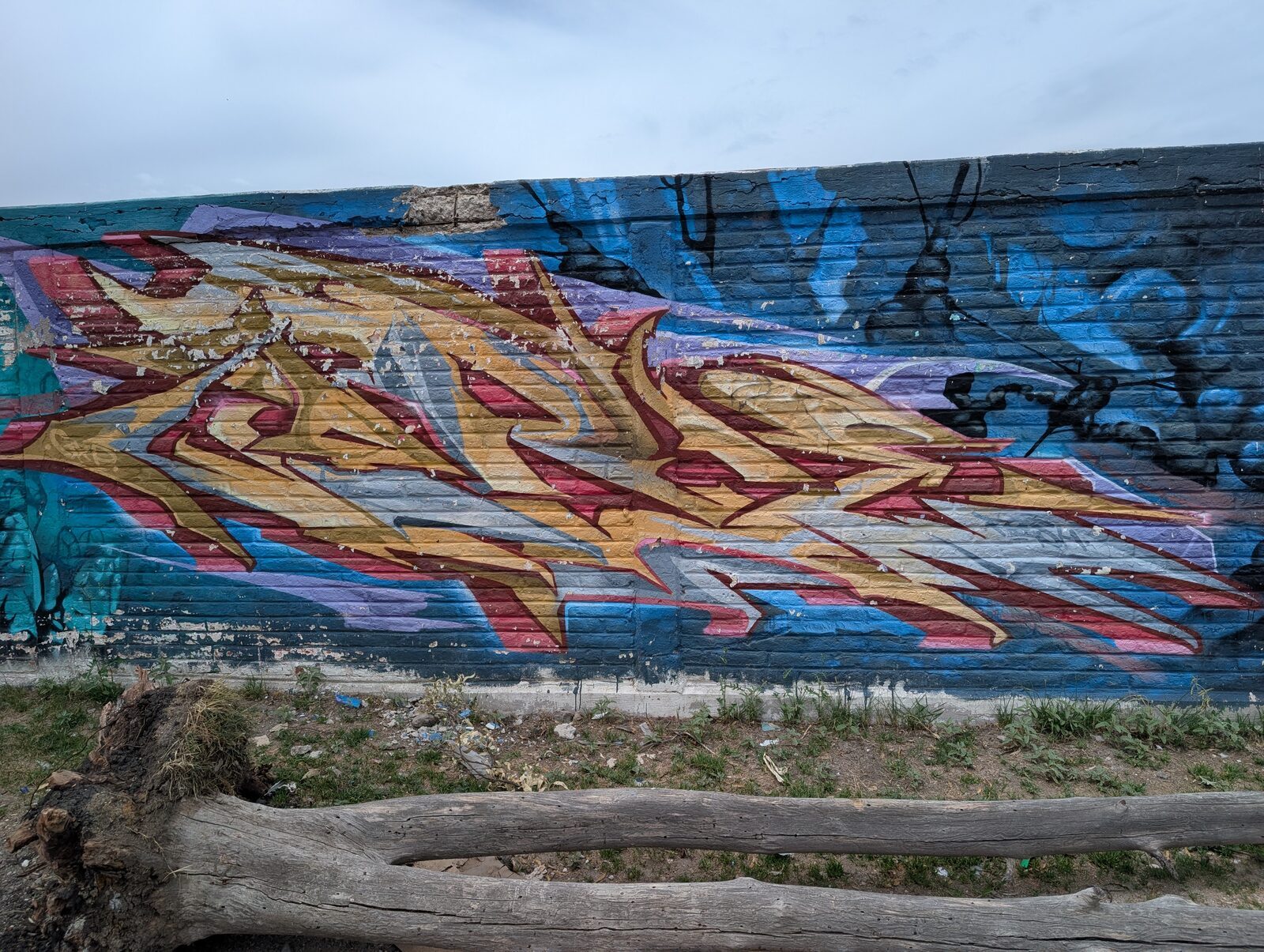 Wildstyle dorado y rojo