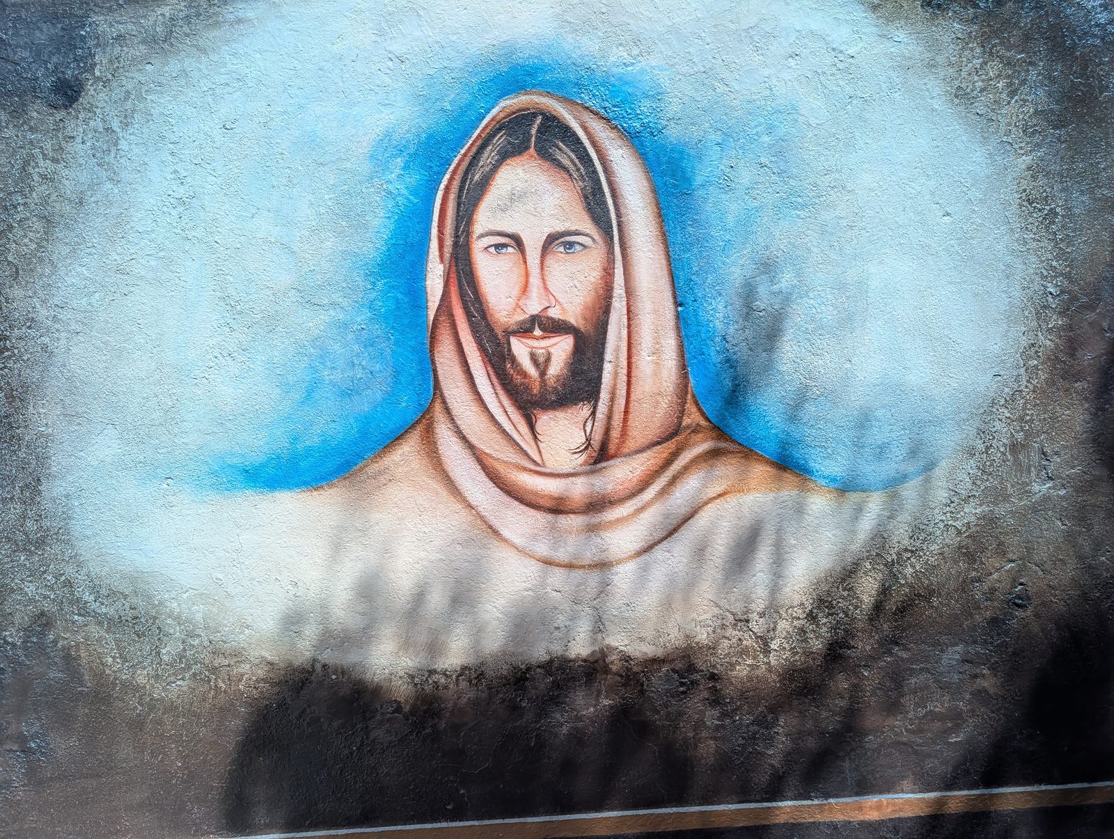 Jesús de ojos azules