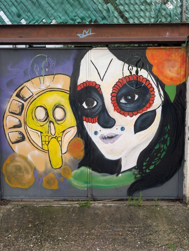 Catrina and calavera