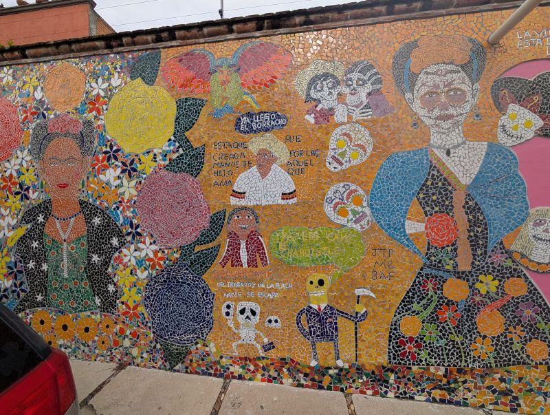 Day of the Dead tableau