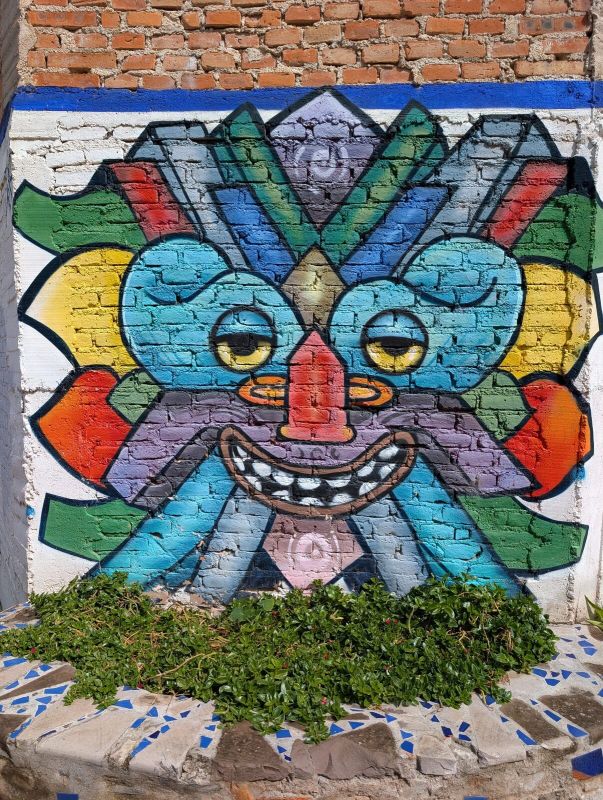 Mesoamerican deity mask