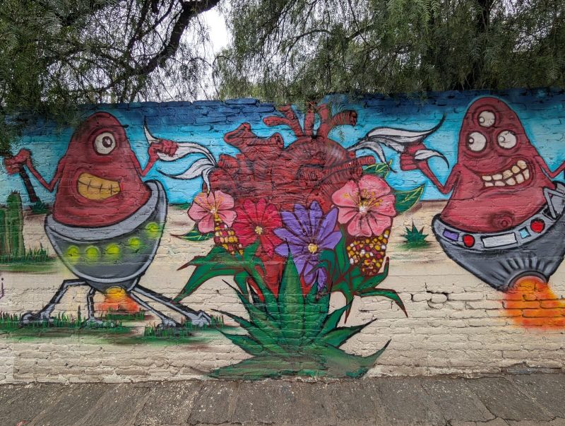 UFO monsters and heart
