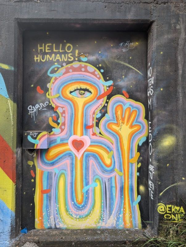 Hello Humans cyclops figure