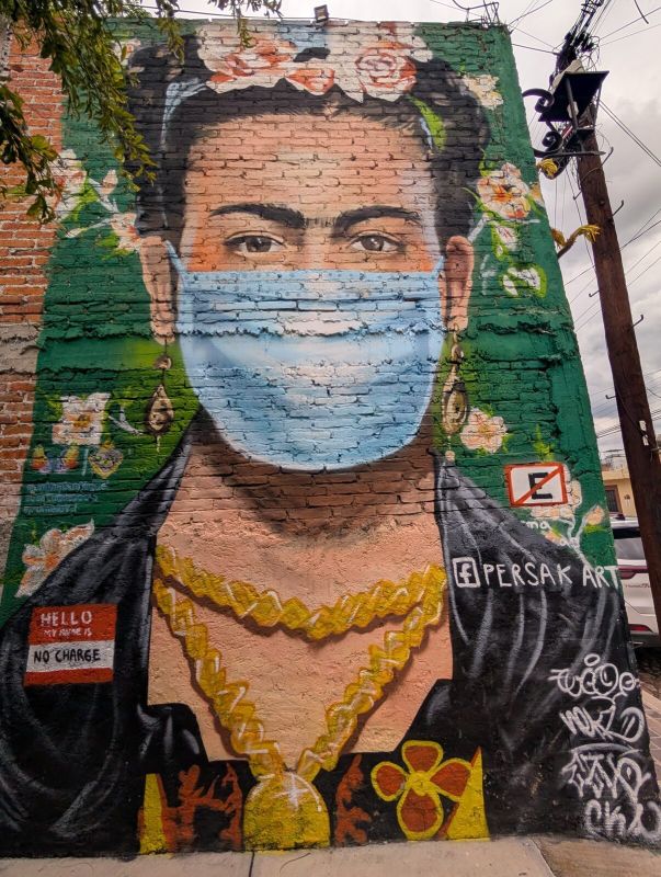 Masked Frida Kahlo