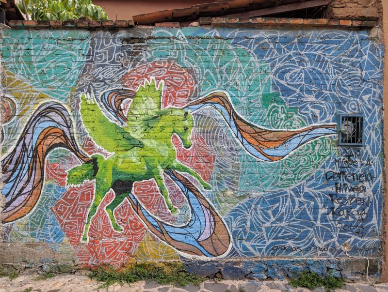 Green pegasus