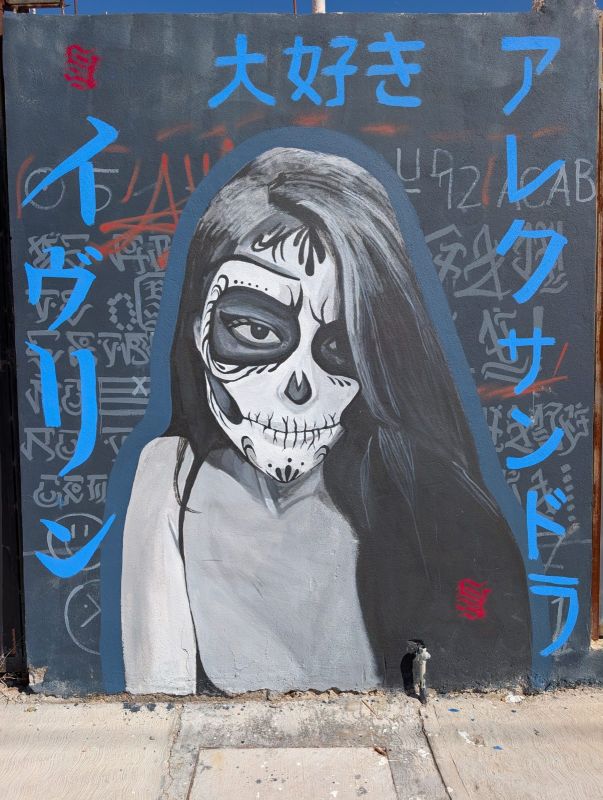 Catrina face paint