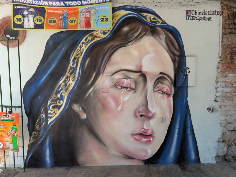 Weeping Virgin
