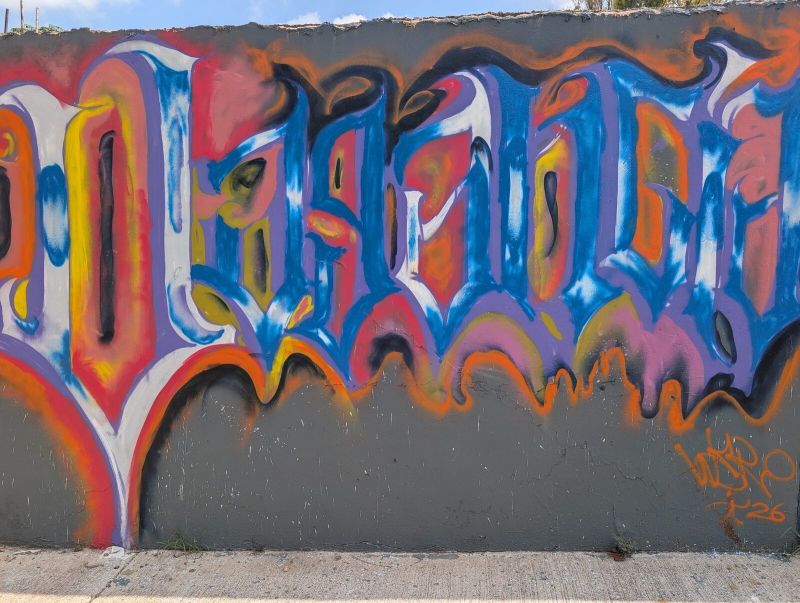 Melting wildstyle piece