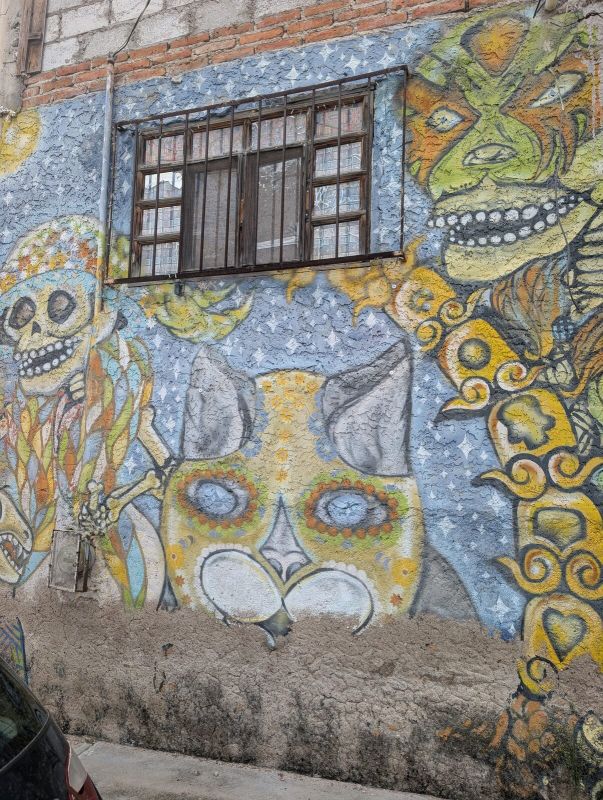 Día de Muertos calaveras