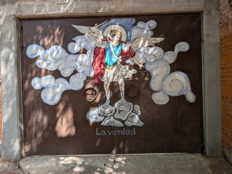 Archangel with scales
