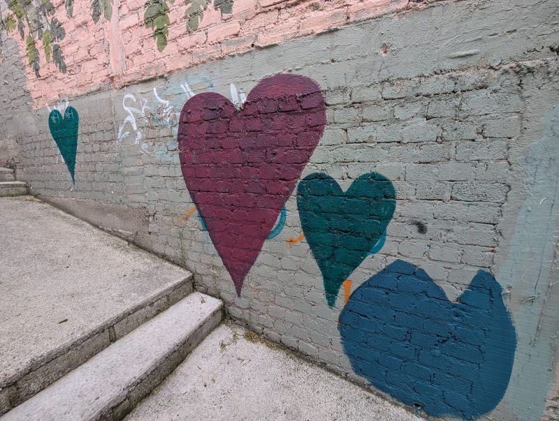 Scattered hearts
