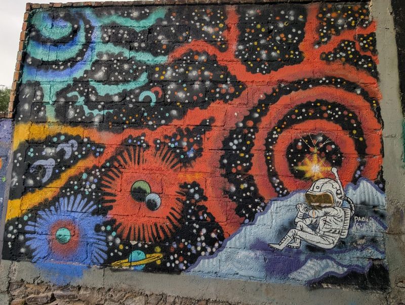 Astronaut in space
