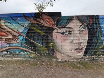 Mujer de ojos verdes