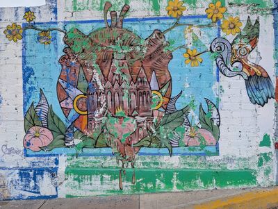 Parroquia y colibrí